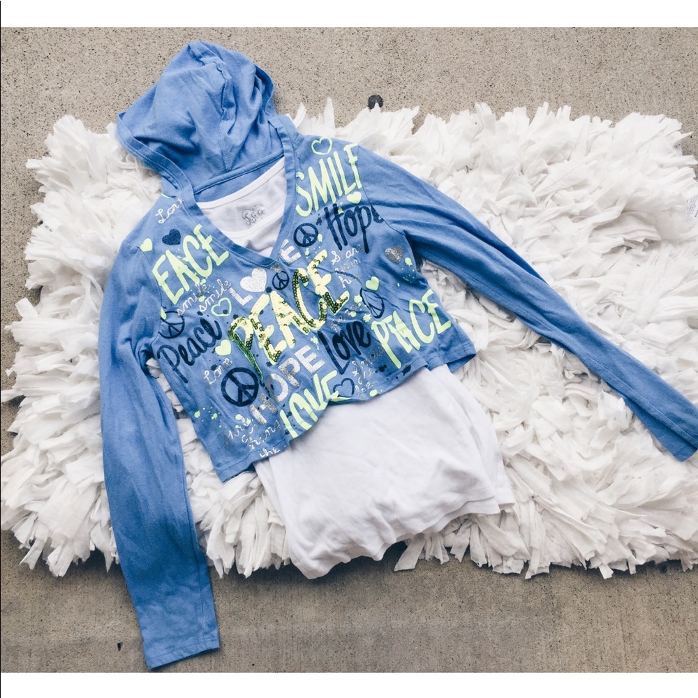Justice Layered Top